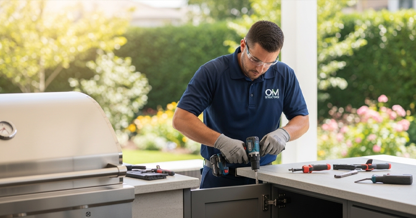 Outdoor Kitchen Installation